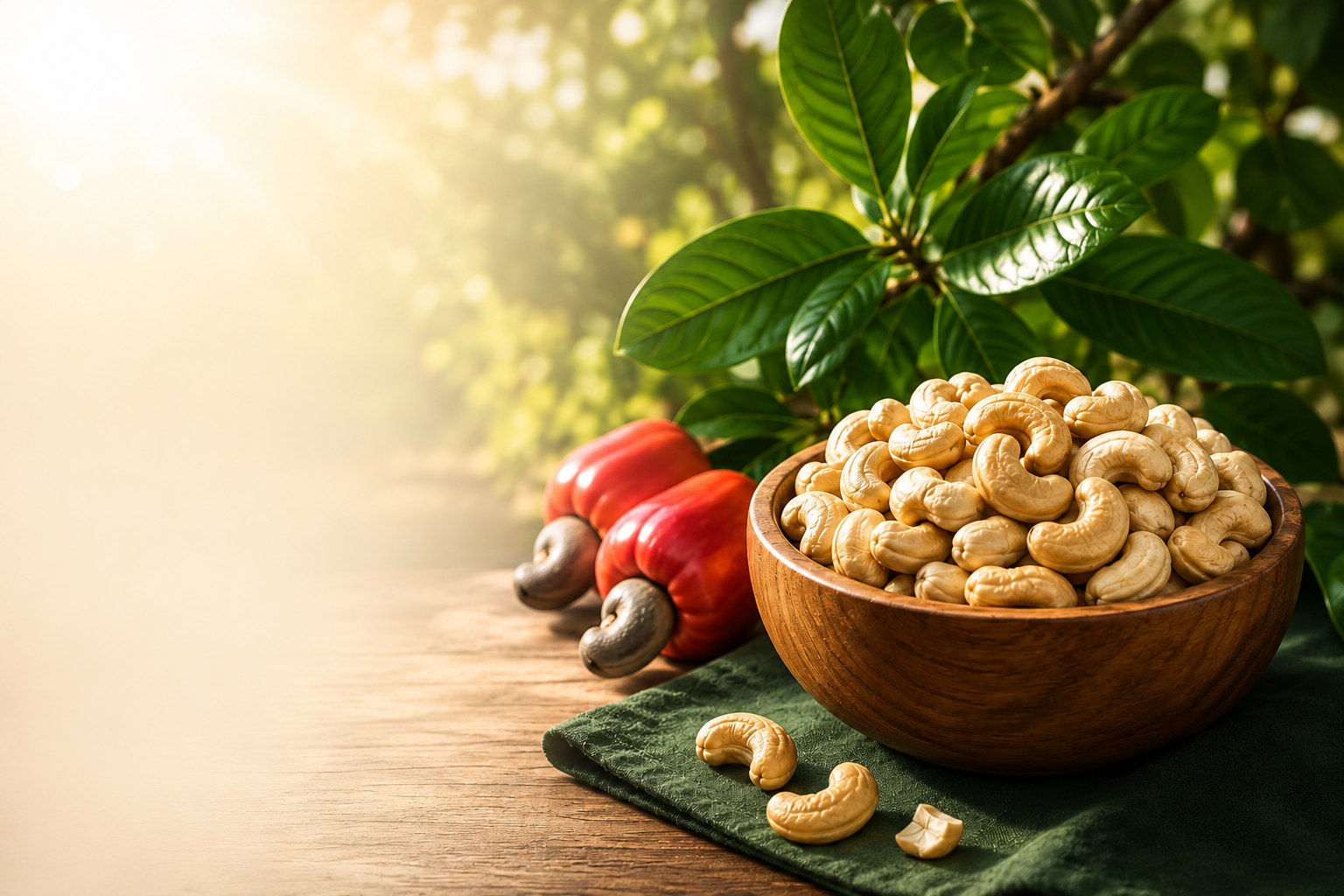 Premium Cambodian cashew kernels